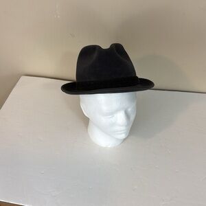 Vintage Knox NY Gray Fedora with Black Band Size 7?